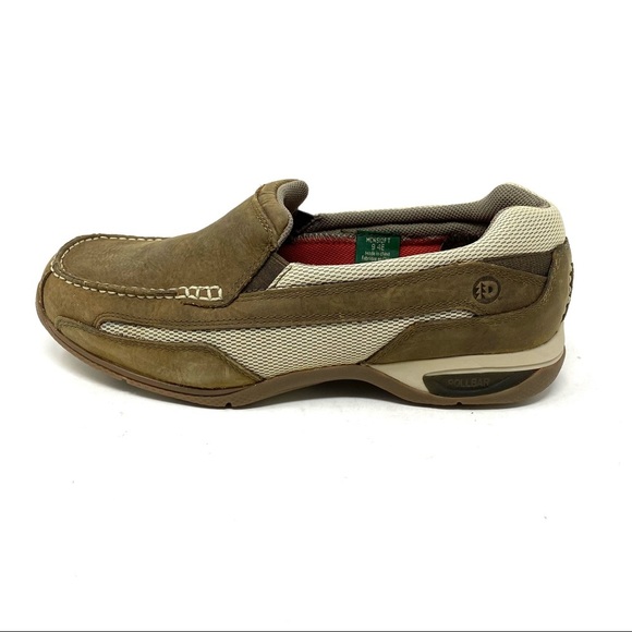 Dunham Driftwood Nautical slip on Boat shoes - Picture 5 of 7